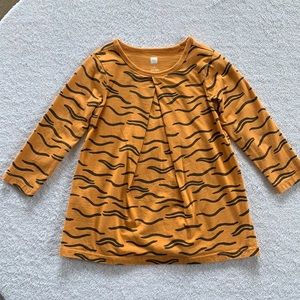 Animal print tea Collection dress